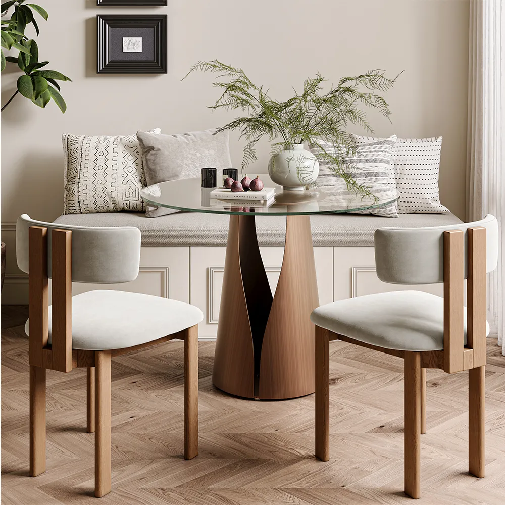 Tempered Glass Bistro Table
