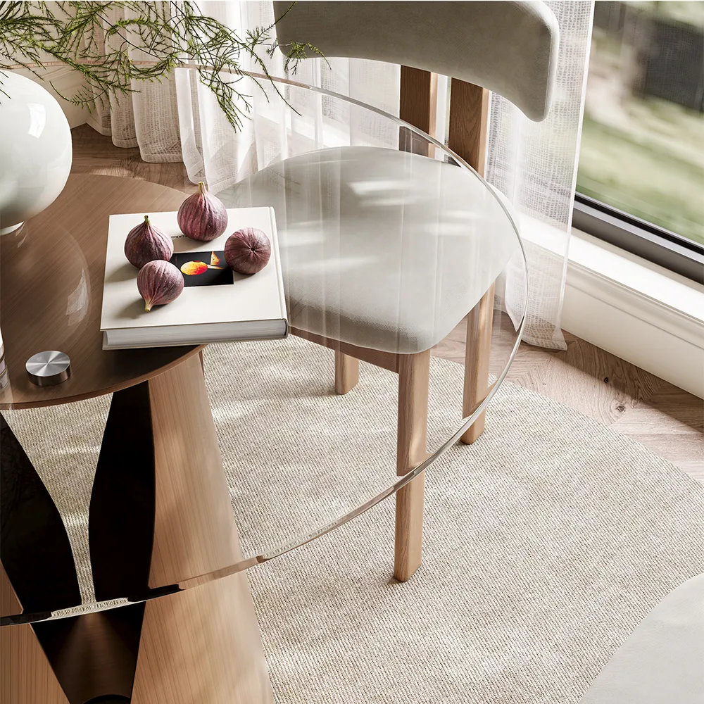 Tempered Glass Bistro Table
