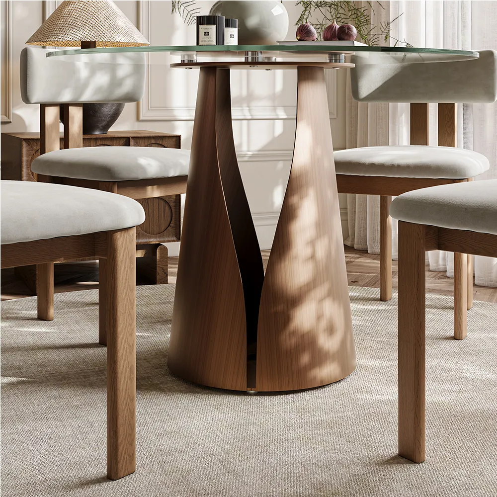 Tempered Glass Bistro Table