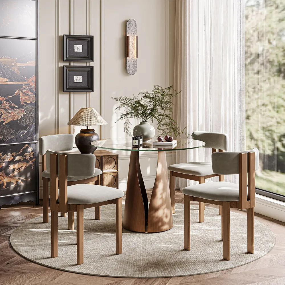Tempered Glass Bistro Table