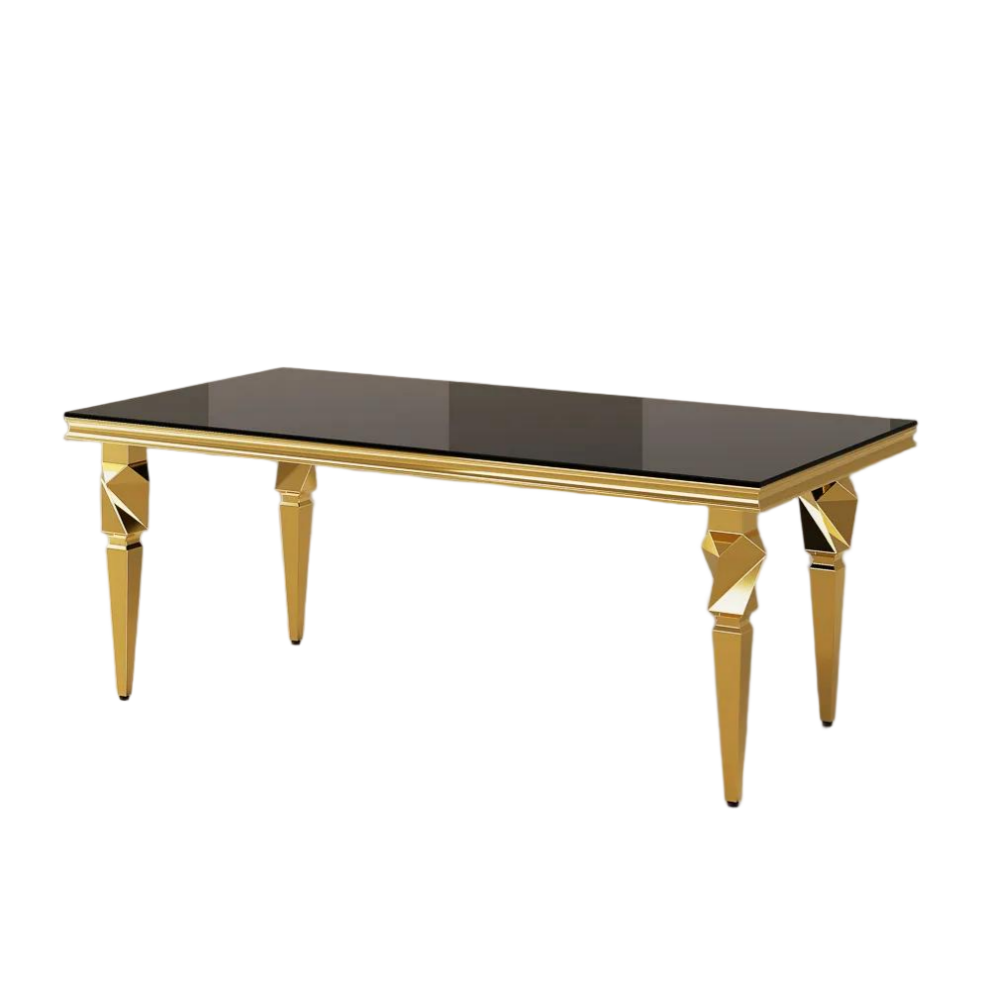 Modern Luxury Glass Dining Table