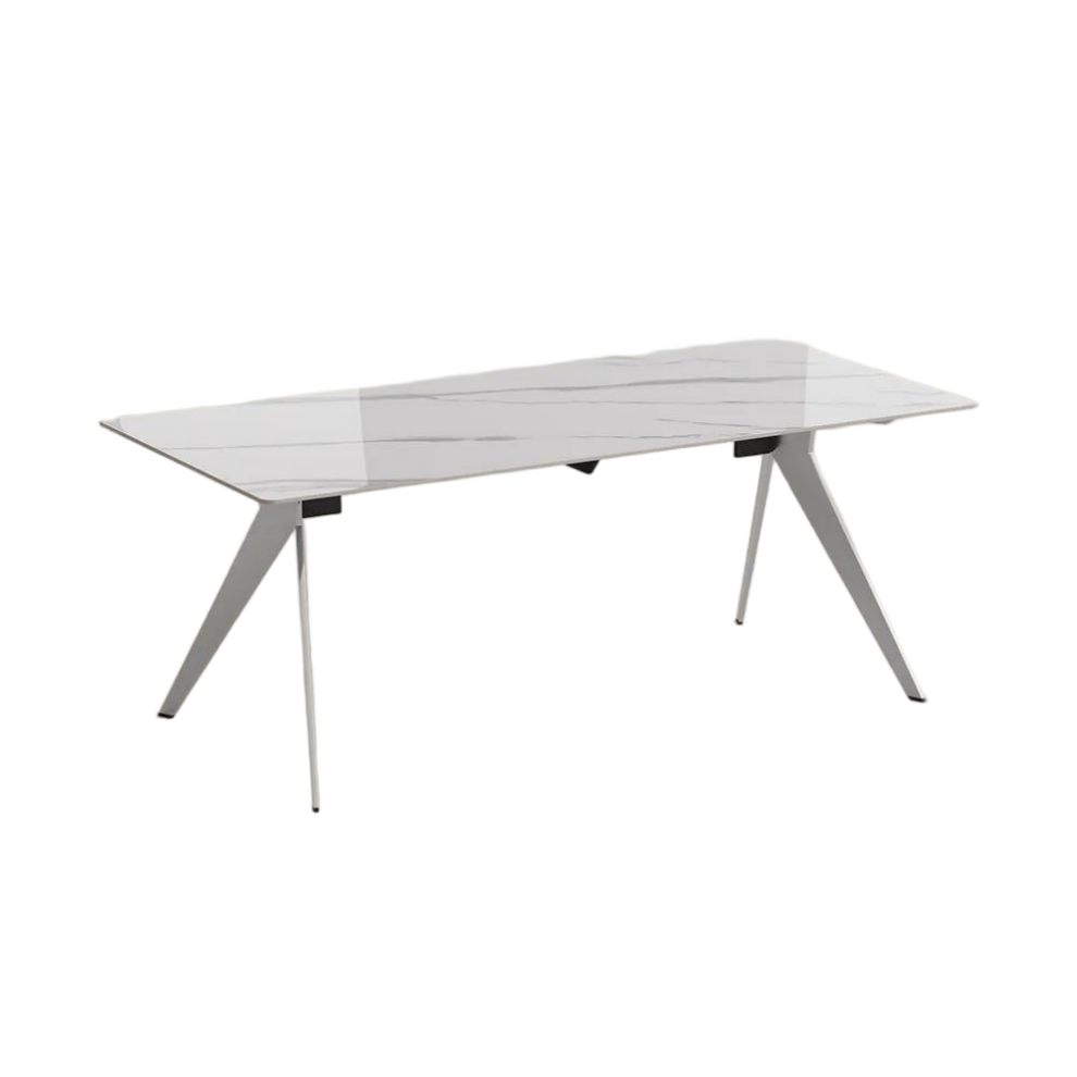 Modern Industrial Dining Table 