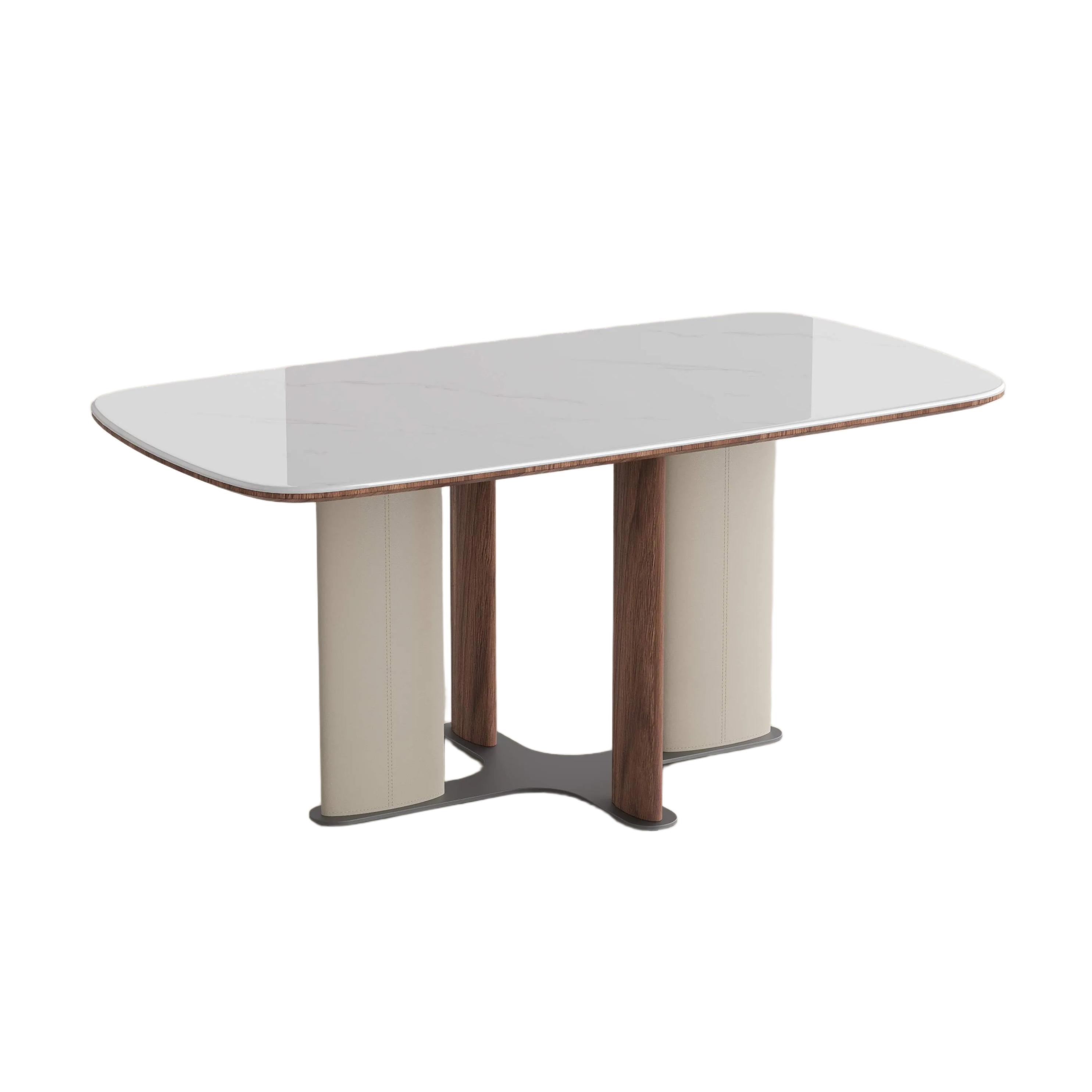 White Engineered Stone Dining Table White Engineered Stone Dining Table