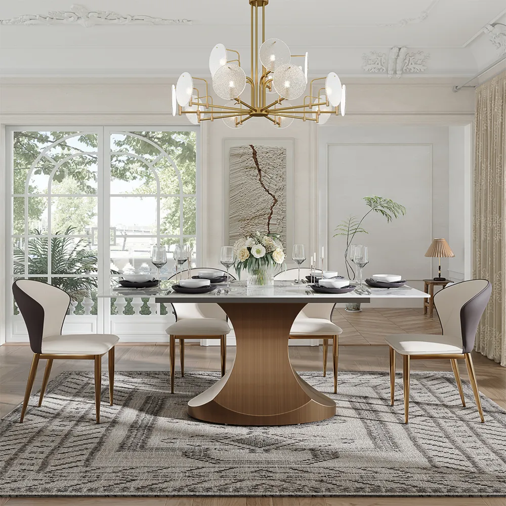 Modern Pedestal Dining Table Modern Pedestal Dining Table