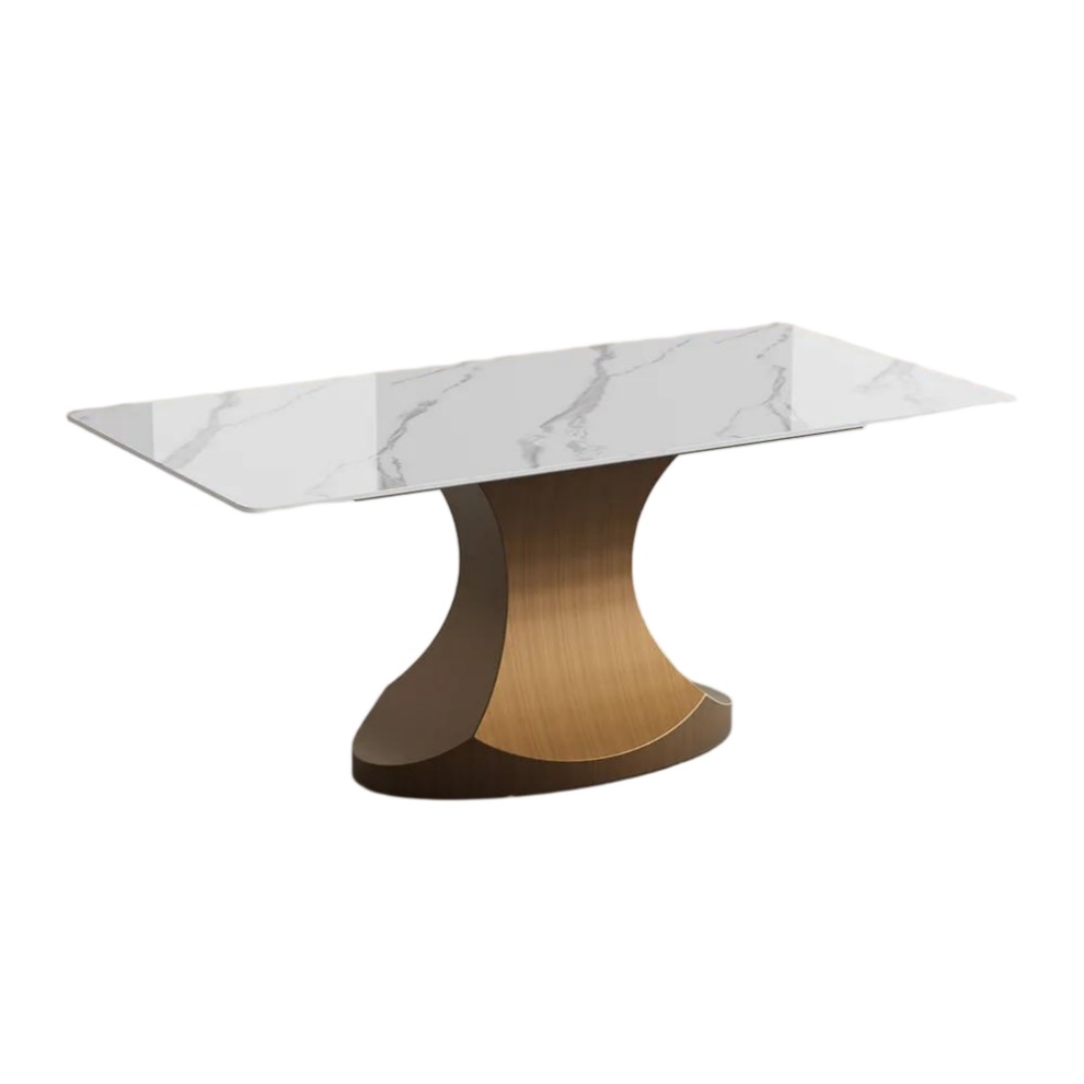Modern Pedestal Dining Table