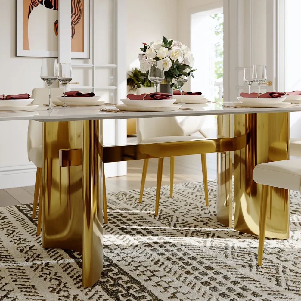 Rectangular Trestle Dining Table Rectangular Trestle Dining Table