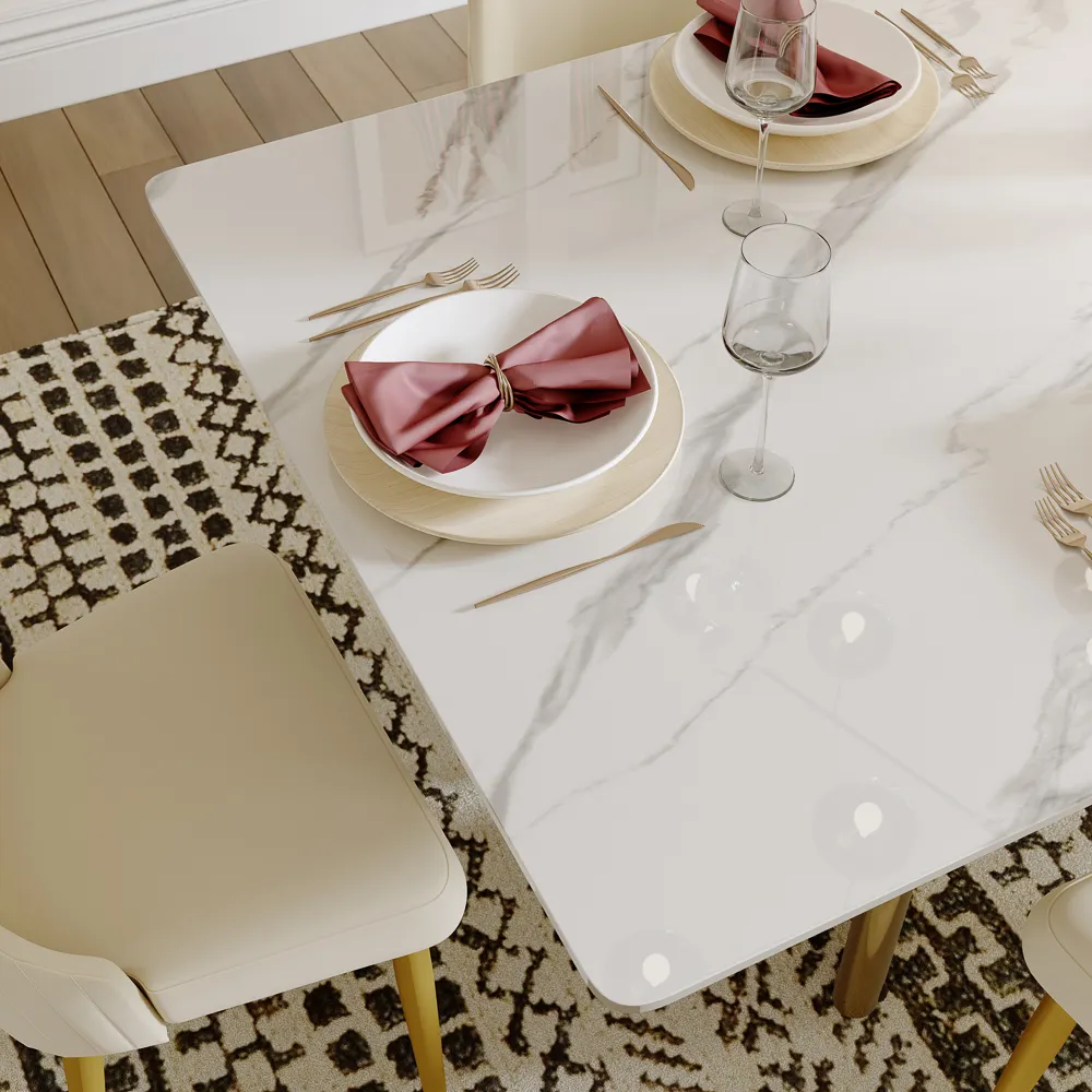 2026050600554350 Rectangular Trestle Dining Table