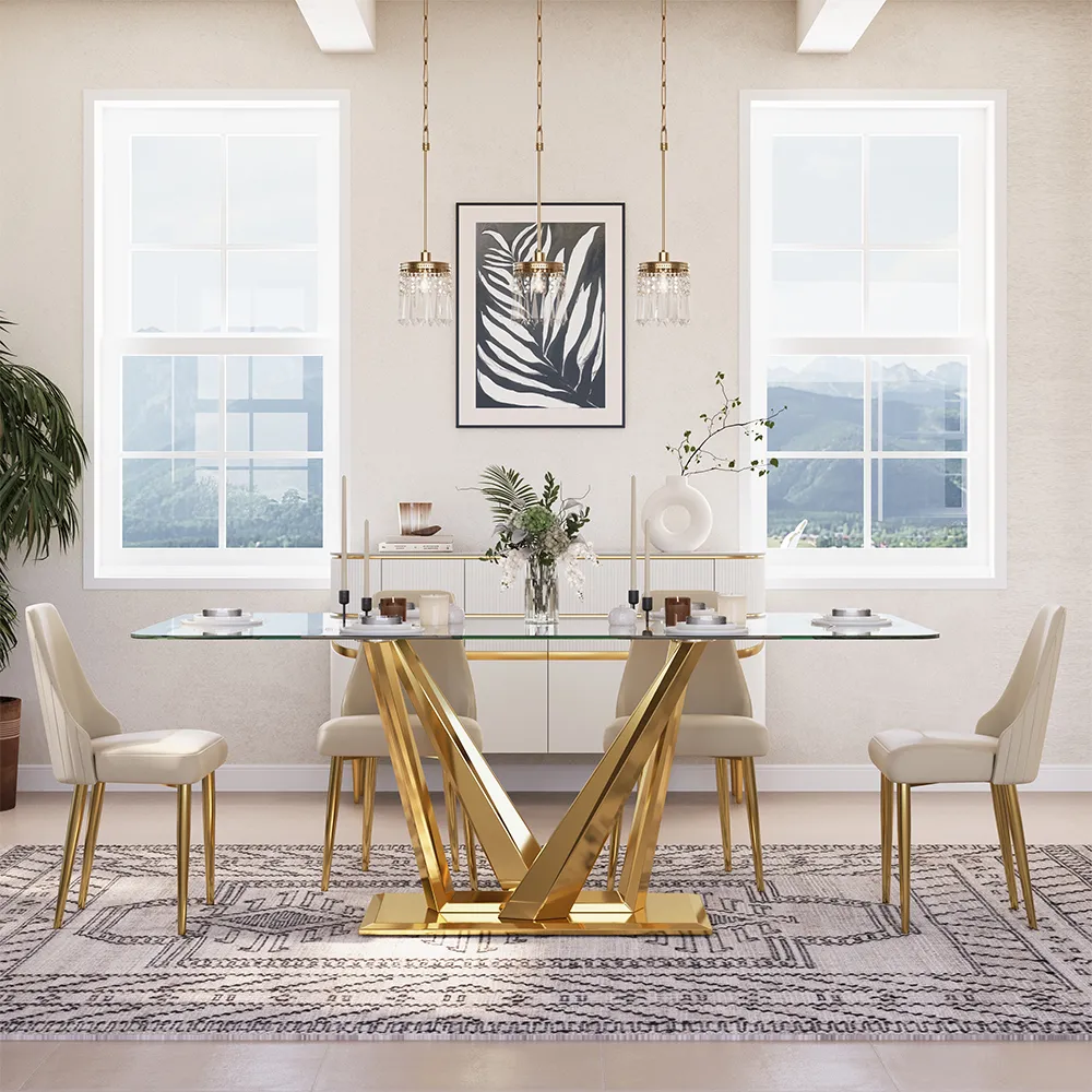 Rectangular Glass Dining Table Rectangular Glass Dining Table