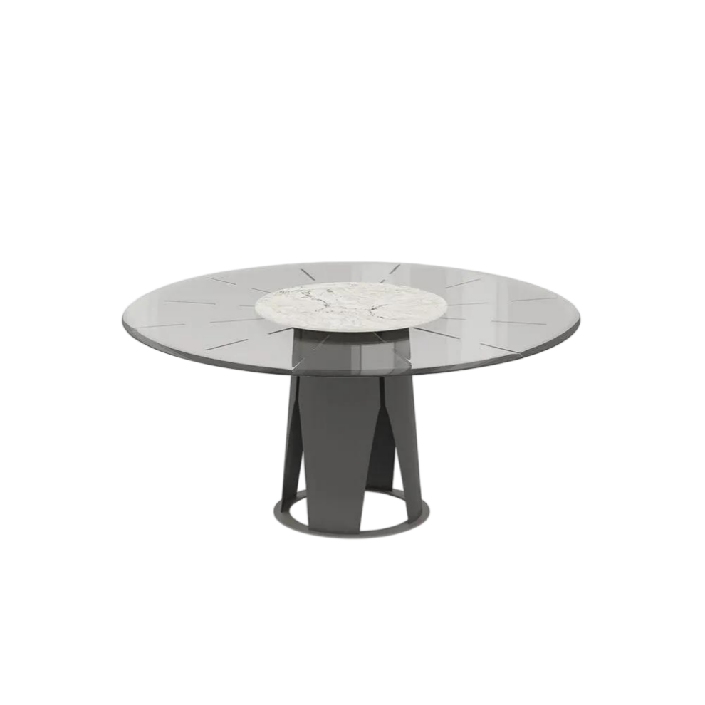 Modern Glass Round Pedestal Dining Table Modern Glass Round Pedestal Dining Table