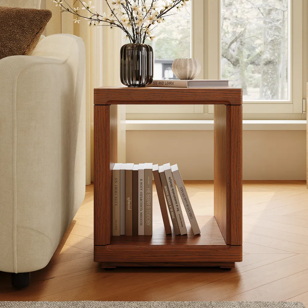 Mid-Century Modern Square Side Table Mid-Century Modern Square Side Table