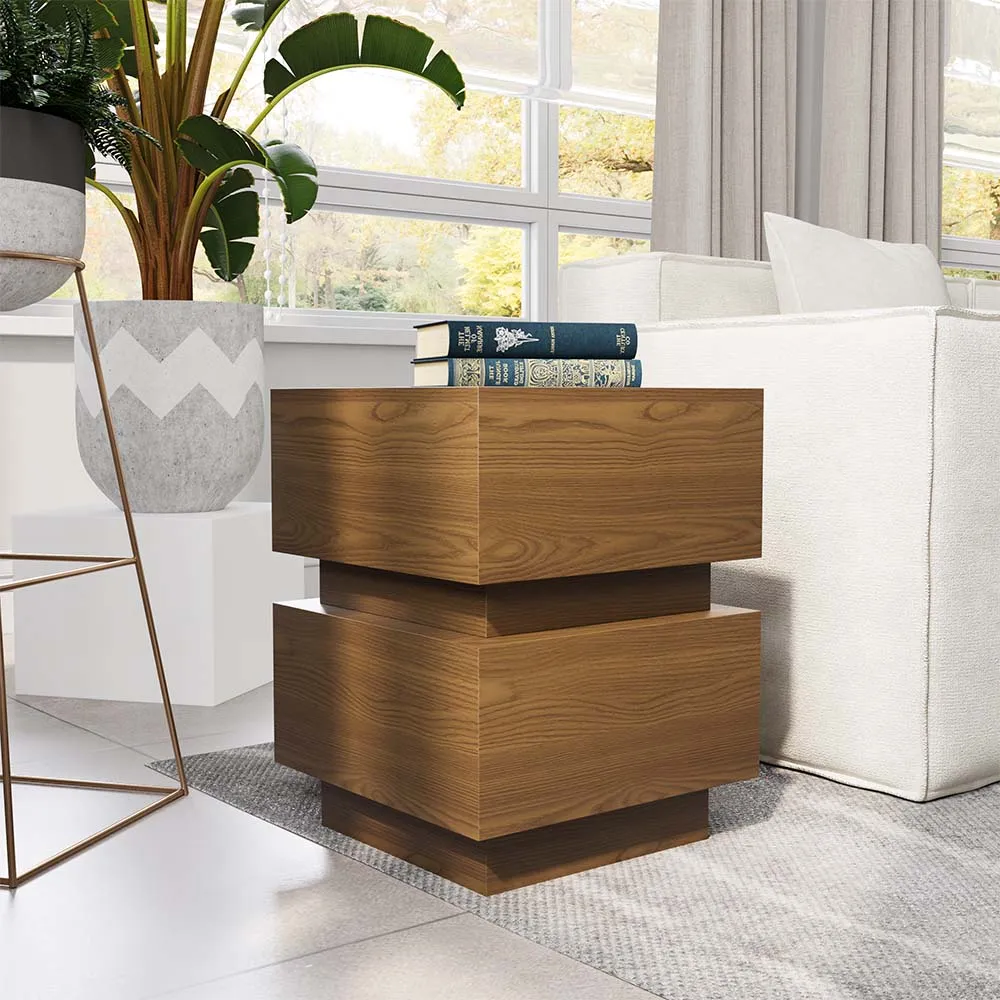 Mid-century Modern Square Side Table Mid-century Modern Square Side Table