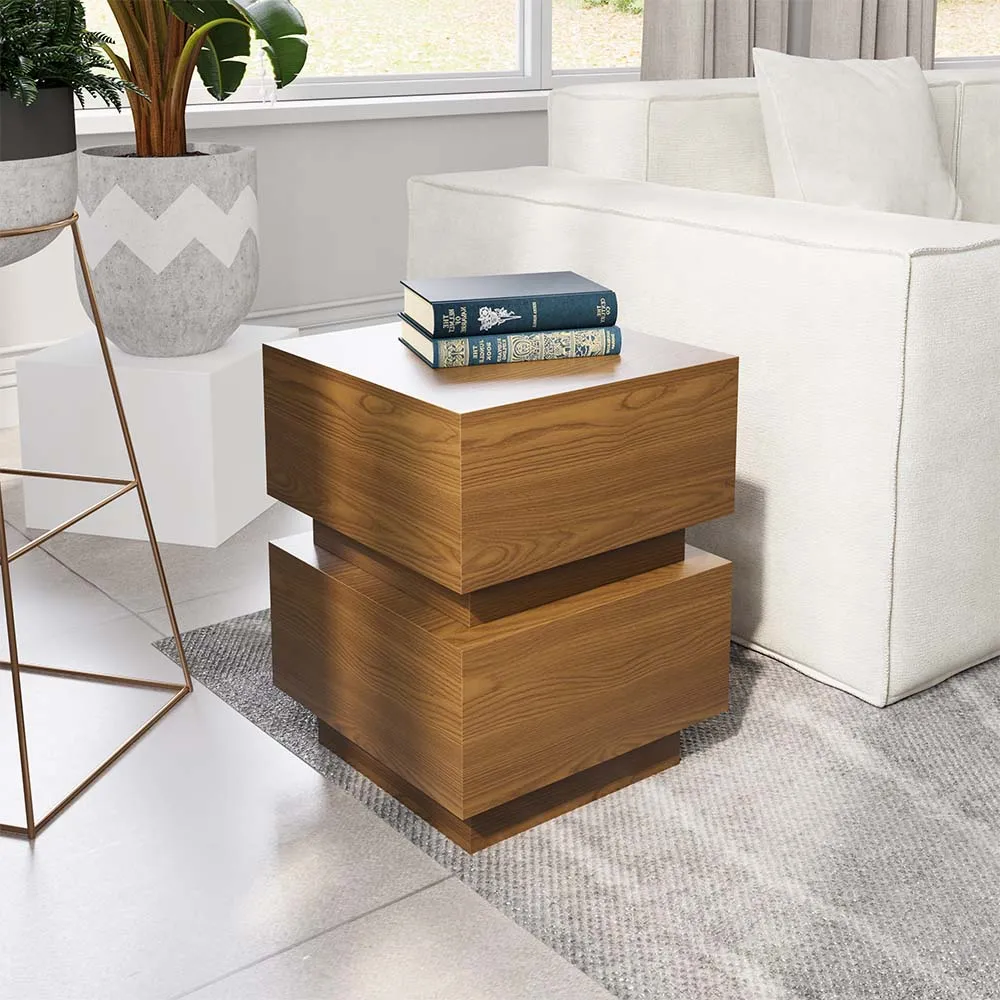Mid-century Modern Square Side Table Mid-century Modern Square Side Table