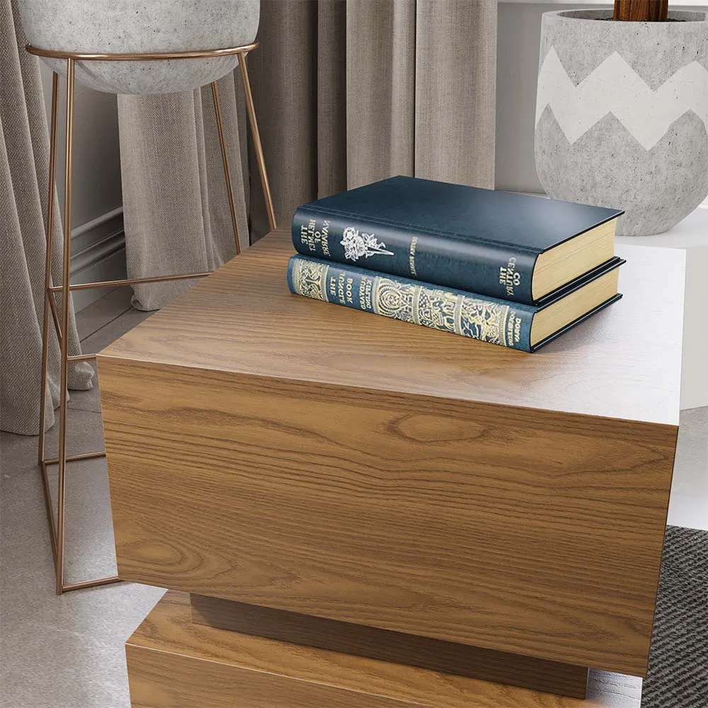 Mid-century Modern Square Side Table Mid-century Modern Square Side Table