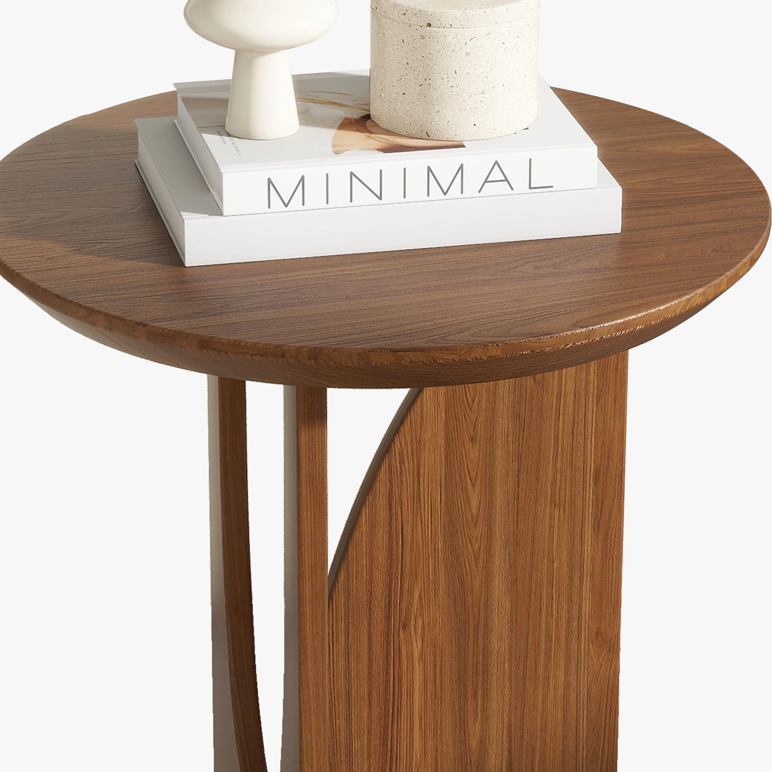Mid-century Modern Round Side Table Mid-century Modern Round Side Table