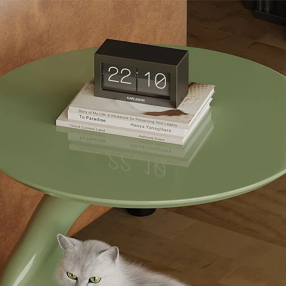 Retro Sage Green Side Table Retro Sage Green Side Table