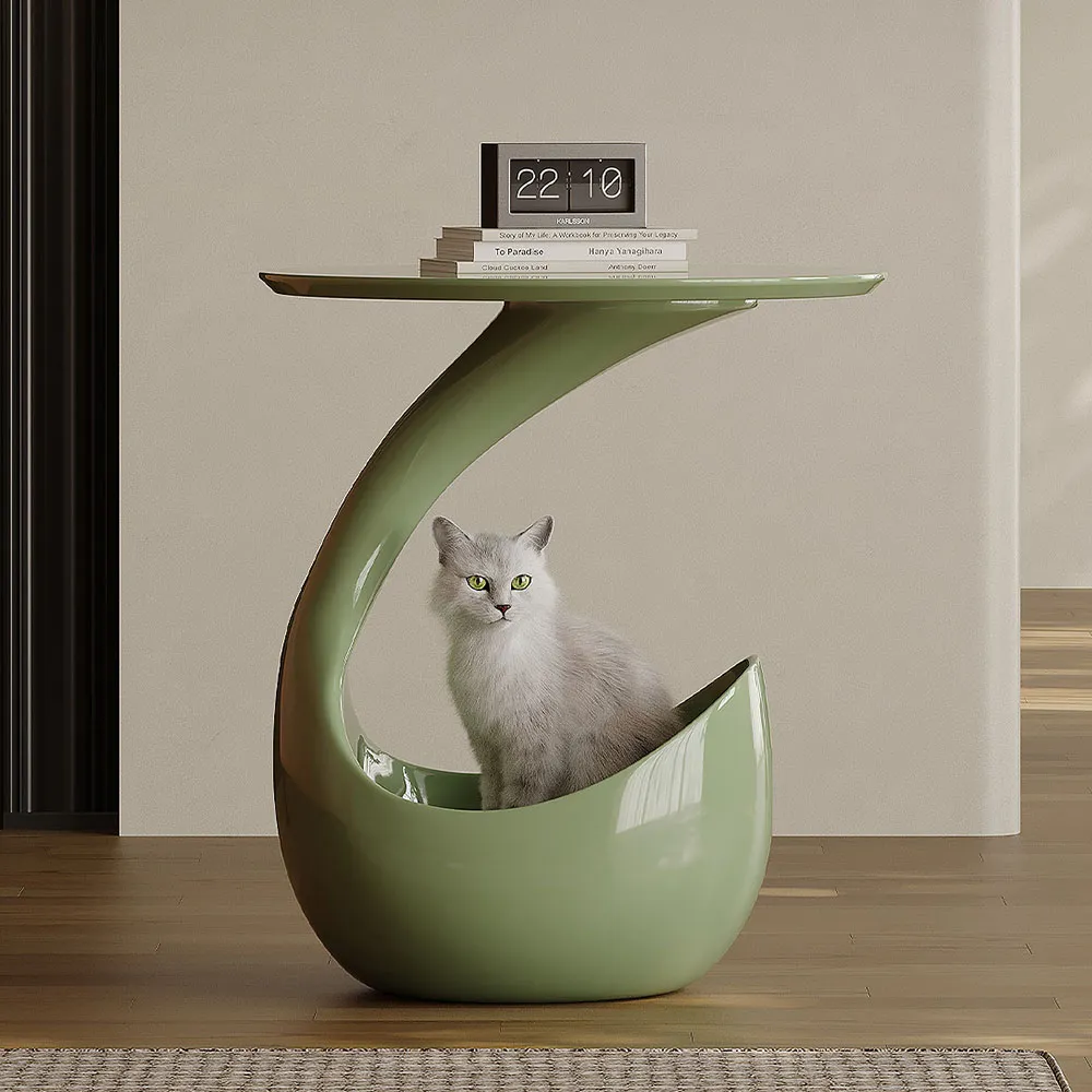 Retro Sage Green Side Table Retro Sage Green Side Table