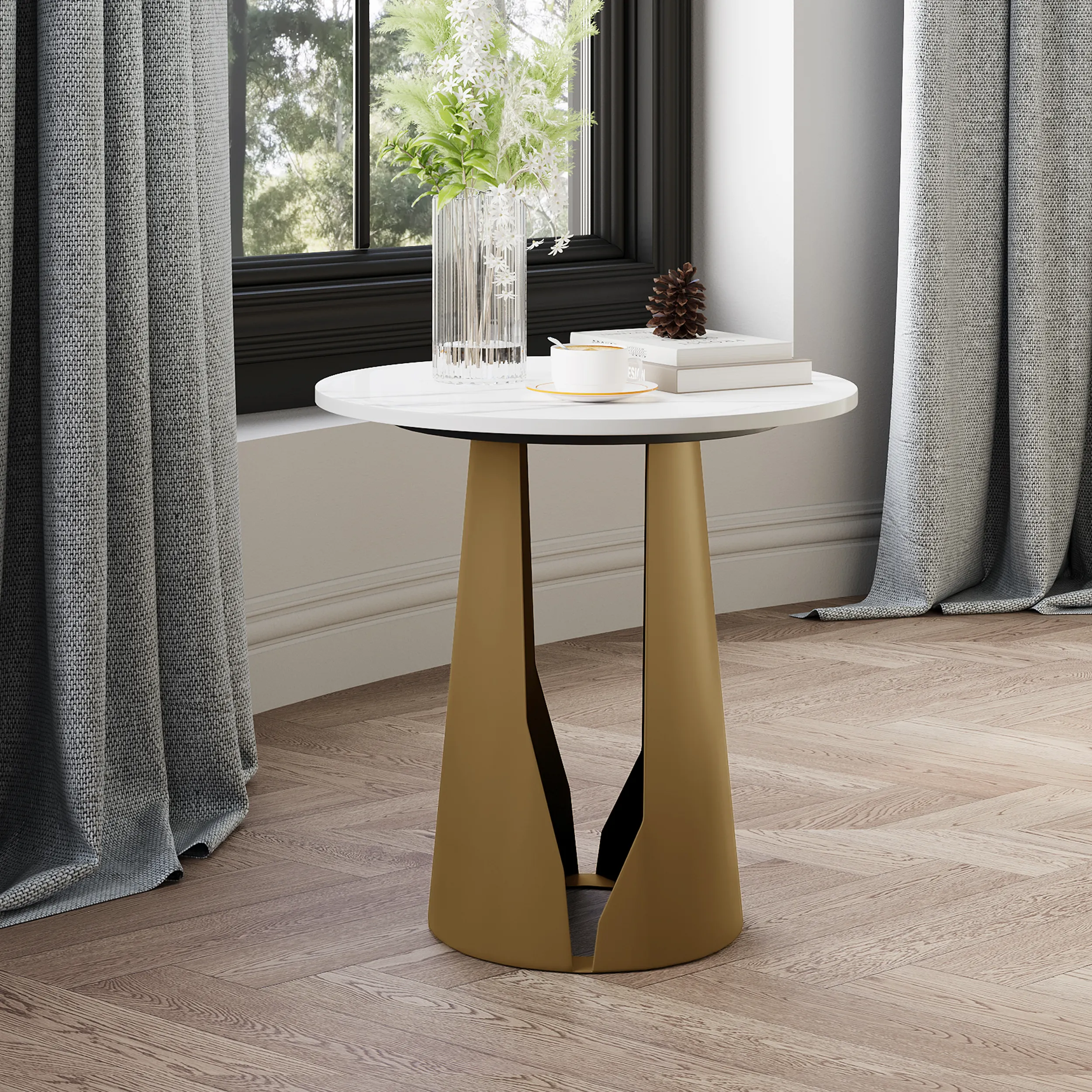 Modern Round Side Table
