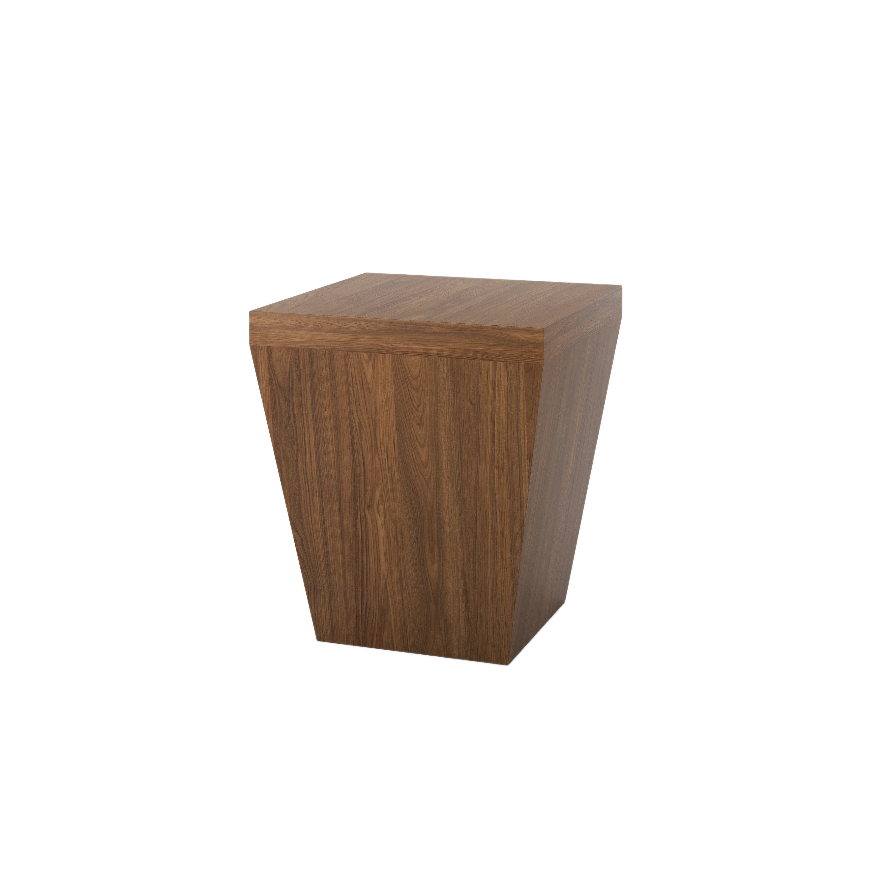 Walnut Veneer Side Table