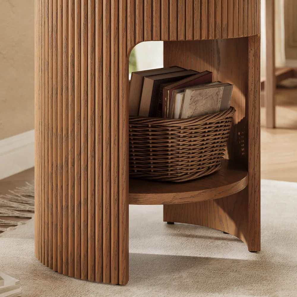 Mid-Century Modern Storage Side Table Mid-Century Modern Storage Side Table