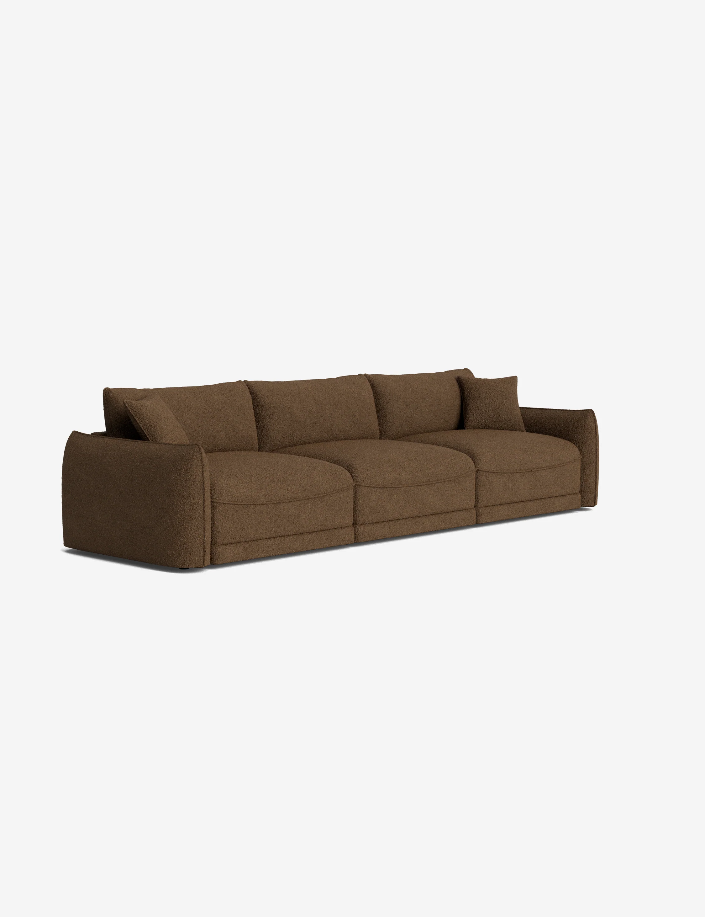 3-Piece Velvet Modular Sofa 3-Piece Velvet Modular Sofa