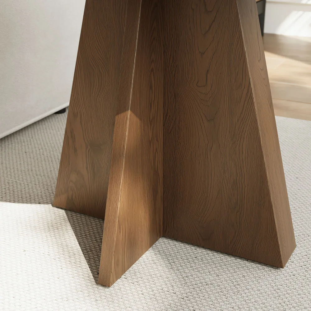 Walnut Round Side Table Walnut Round Side Table
