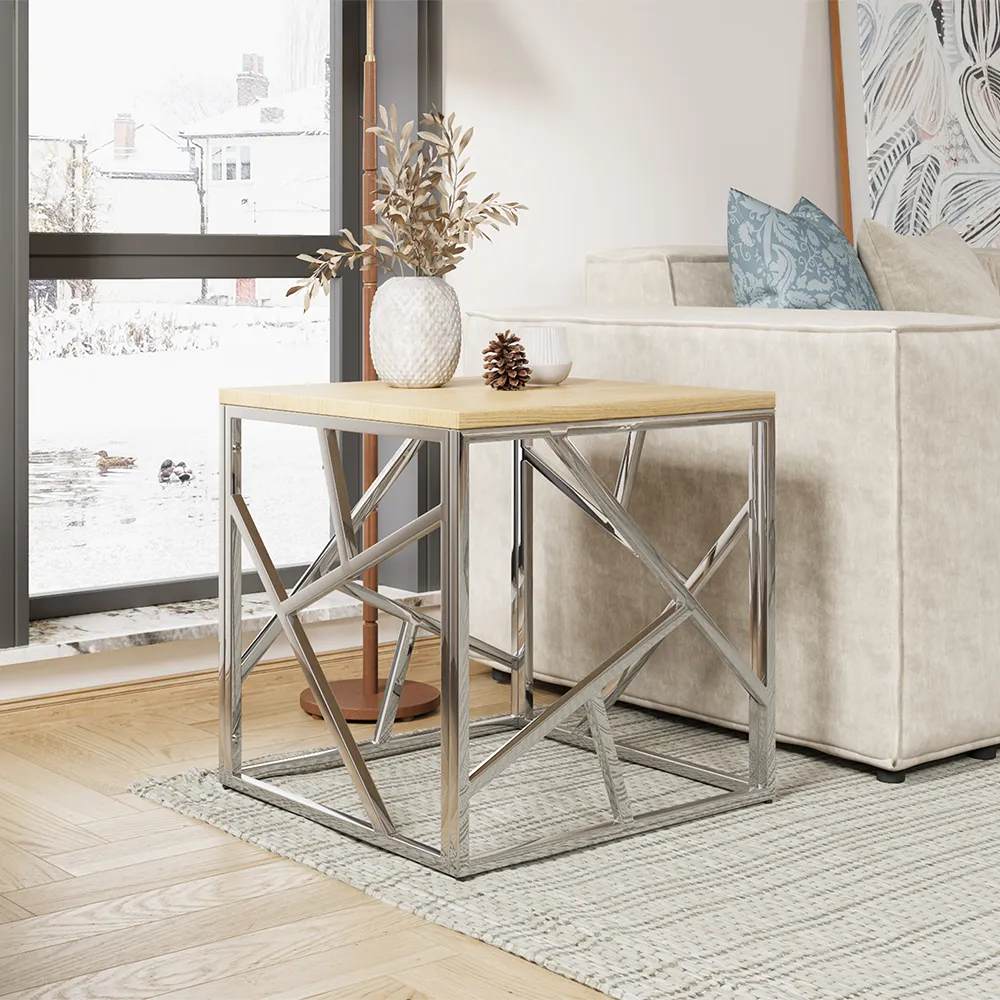 Modern Minimalist Wood Color Side Table Modern Minimalist Wood Color Side Table
