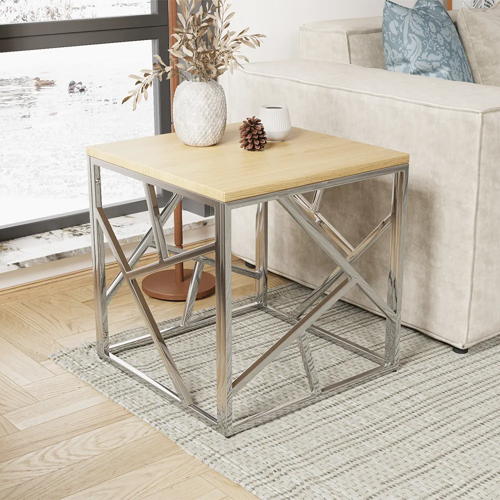 Modern Minimalist Wood Color Side Table Modern Minimalist Wood Color Side Table