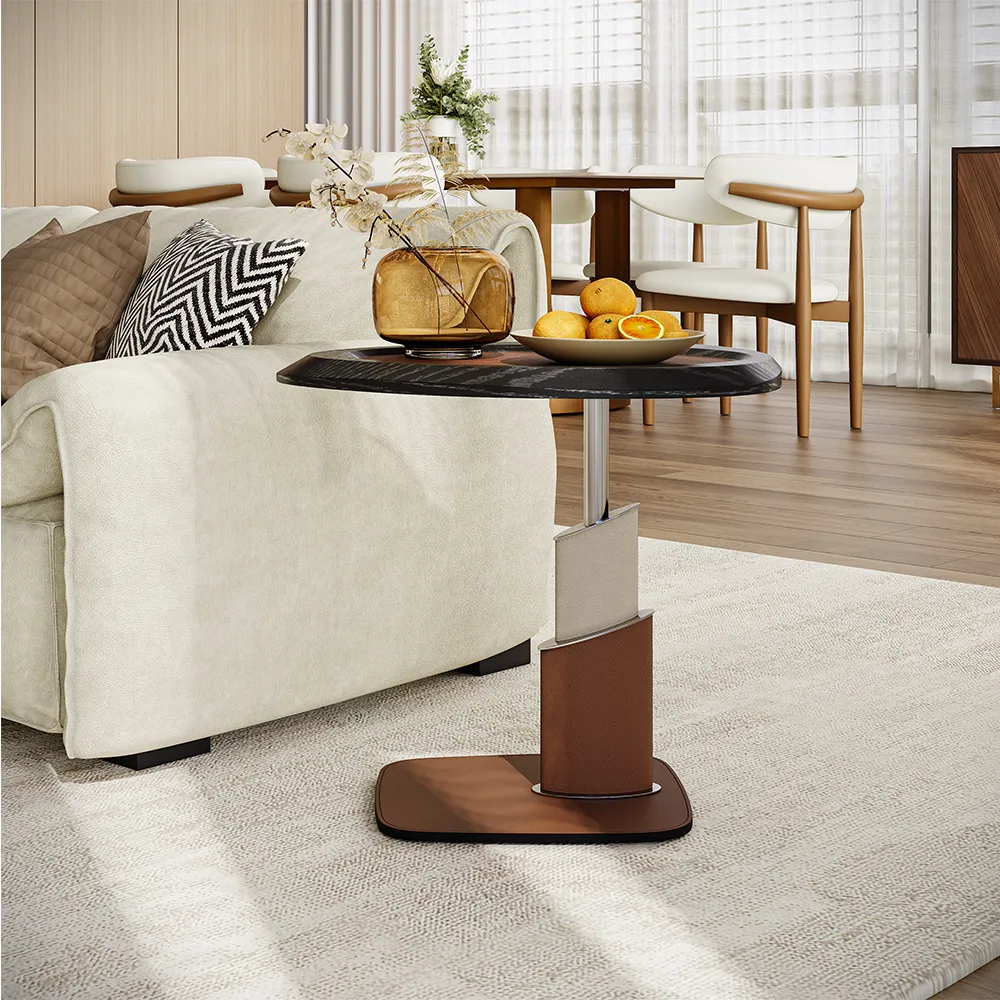 C-Shaped Mid-Century Side Table C-Shaped Mid-Century Side Table