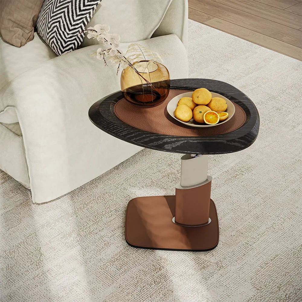 C-Shaped Mid-Century Side Table C-Shaped Mid-Century Side Table