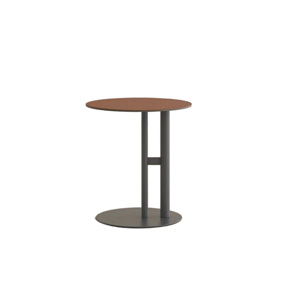 C-Shaped Minimalist Side Table