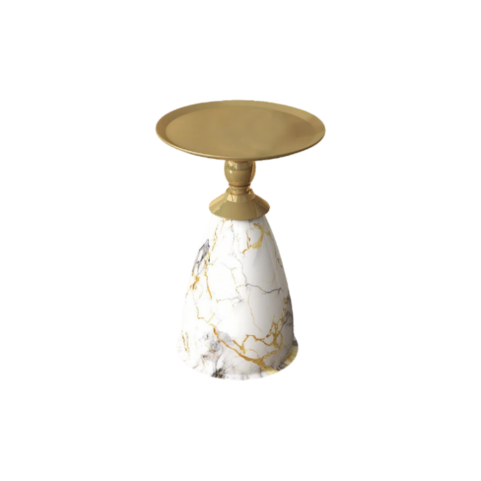 Modern Light Luxury Irregular Side Table