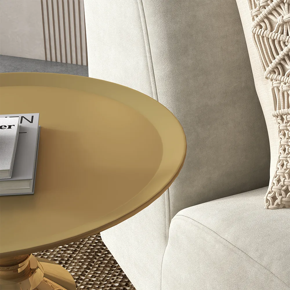 Modern Light Luxury Irregular Side Table