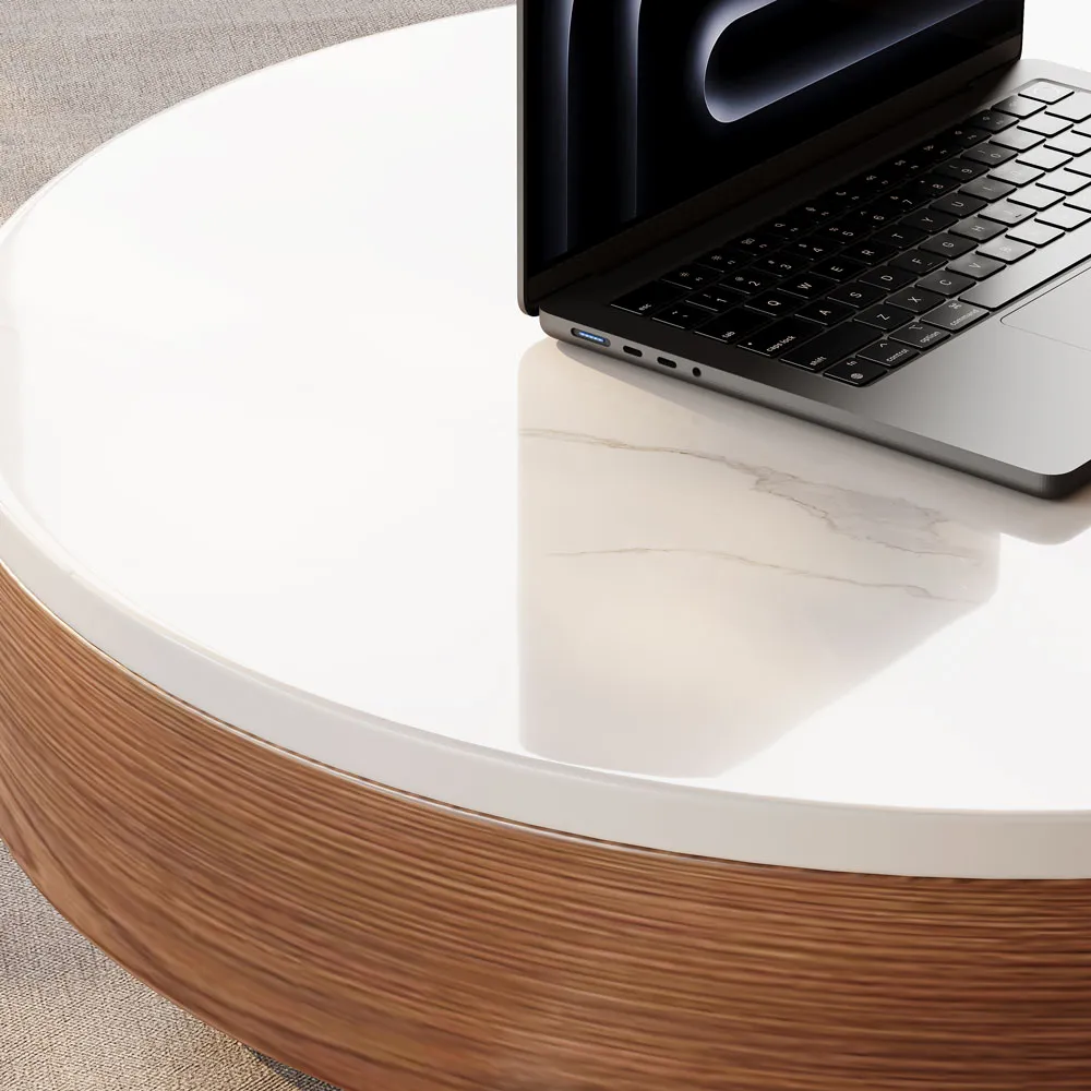 Lift-top Modern Nesting Coffee Table