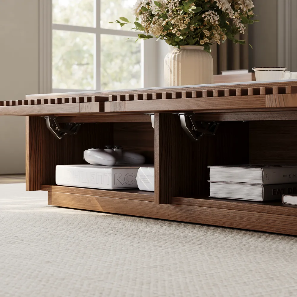 Rectangle Wood Coffee Table with Storage Rectangle Wood Coffee Table with Storage