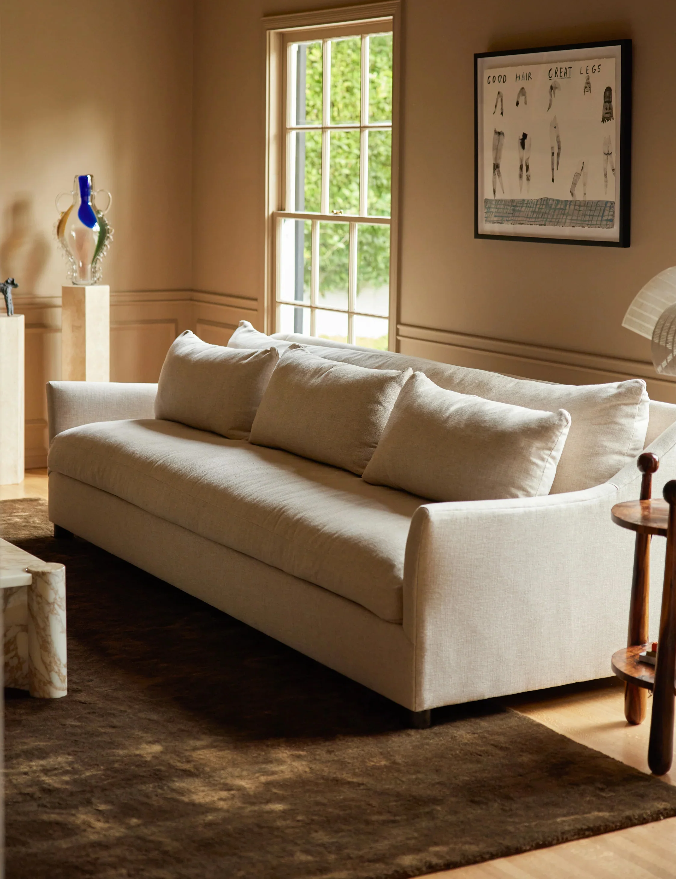 Blue Designer Sofa