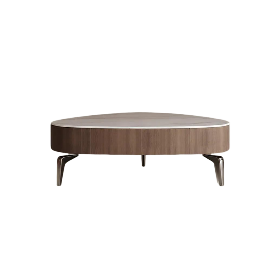  Sintered Stone Top Coffee Table with Storage