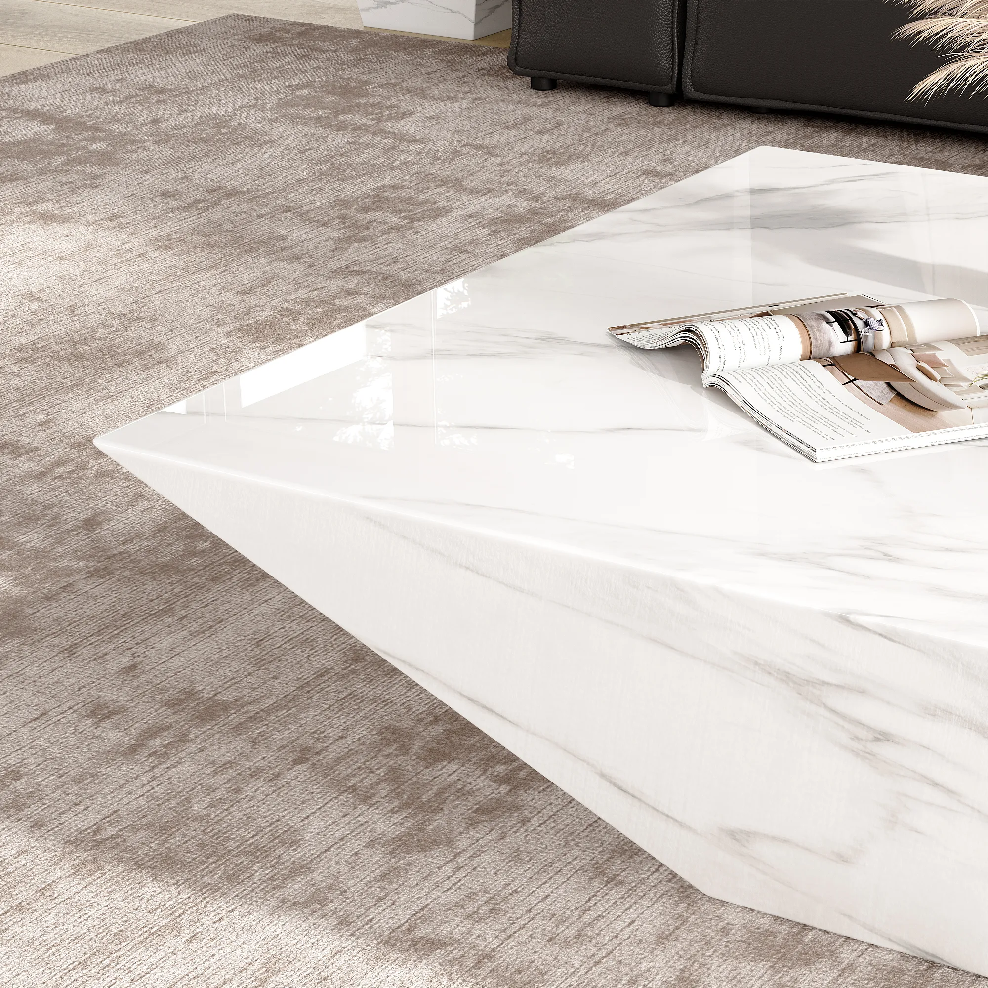 Square Modern Coffee Table