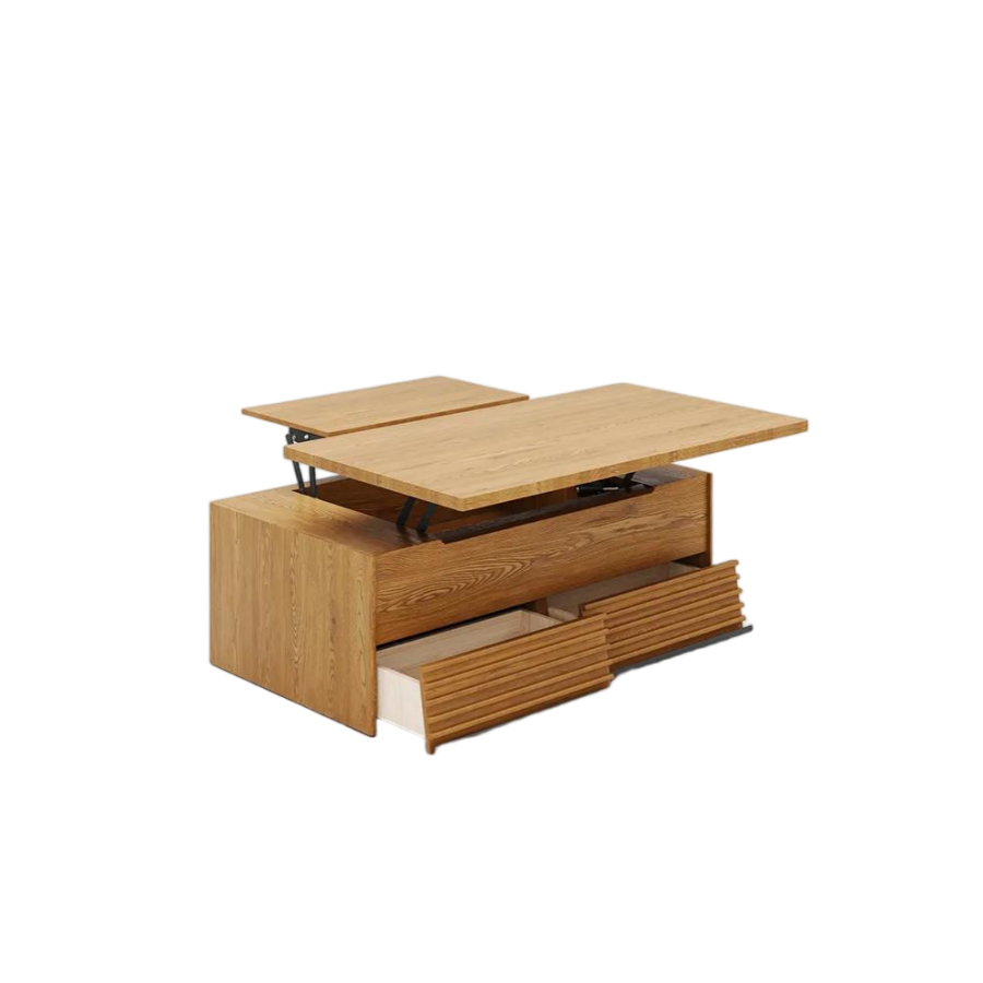 Lifting Top Rectangular Fluted Coffee Table Lifting Top Rectangular Fluted Coffee Table