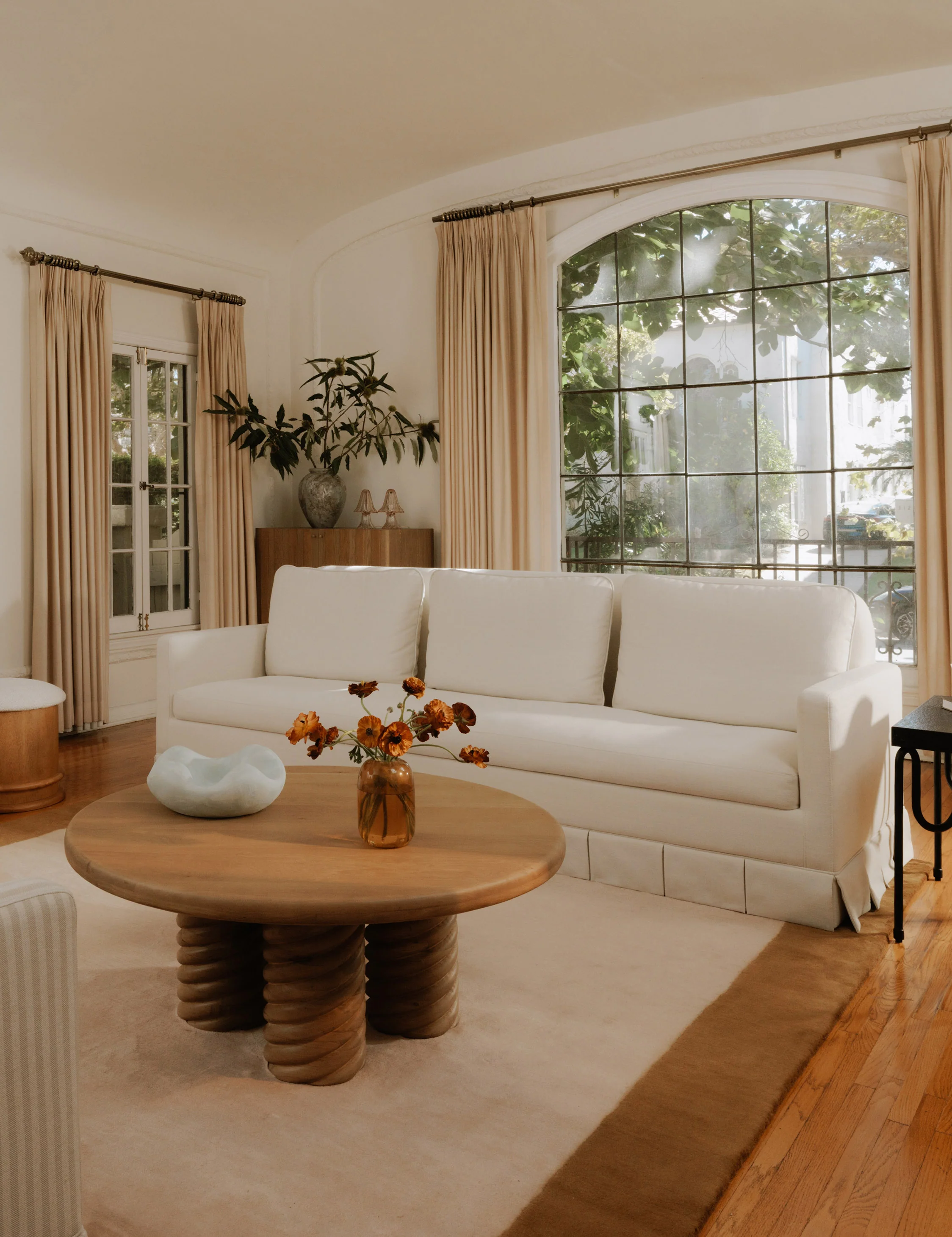 Stripe Designer Sofa