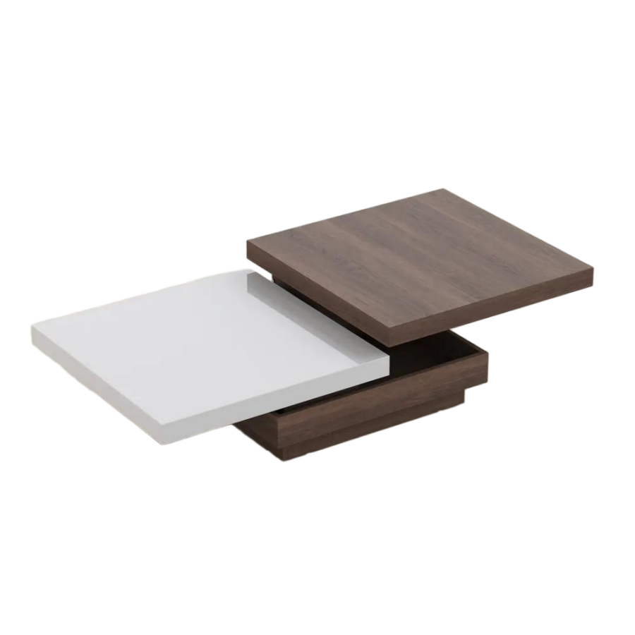 Square Rotating Coffee Table