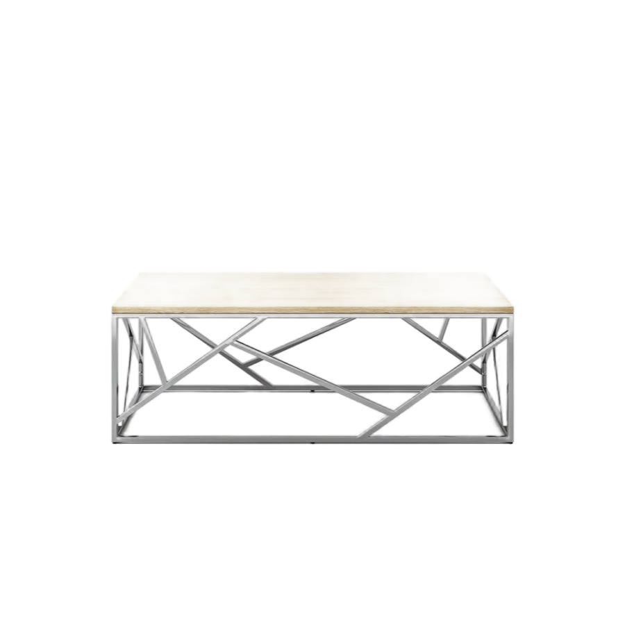 Modern Minimalist Wood Color Coffee Table