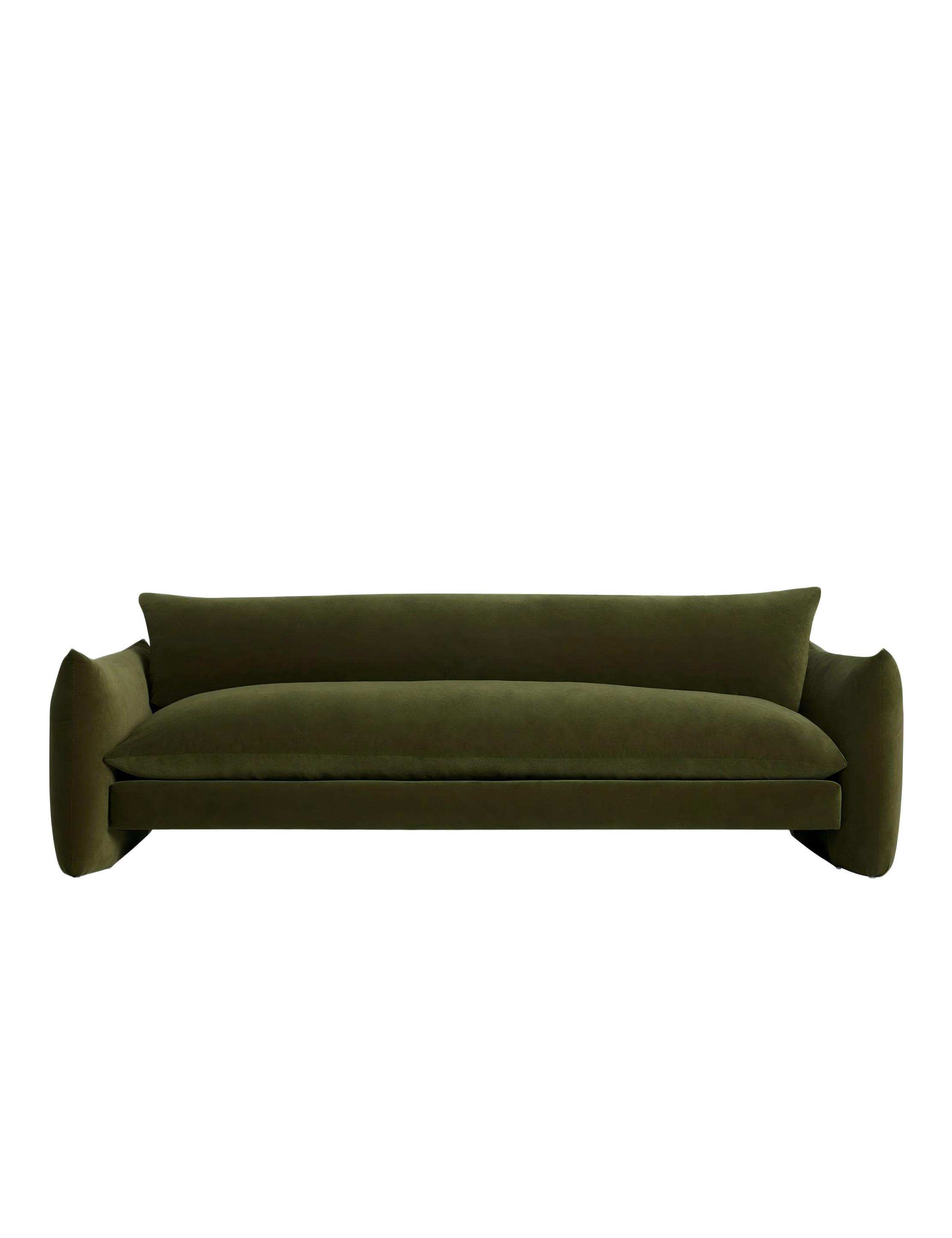 Designer Green Velvet Sofa Designer Green Velvet Sofa