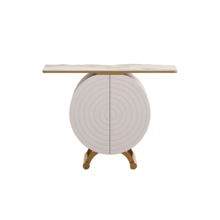 Modern Entryway Table with Storage