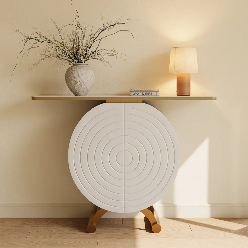 Modern Entryway Table with Storage Modern Entryway Table with Storage