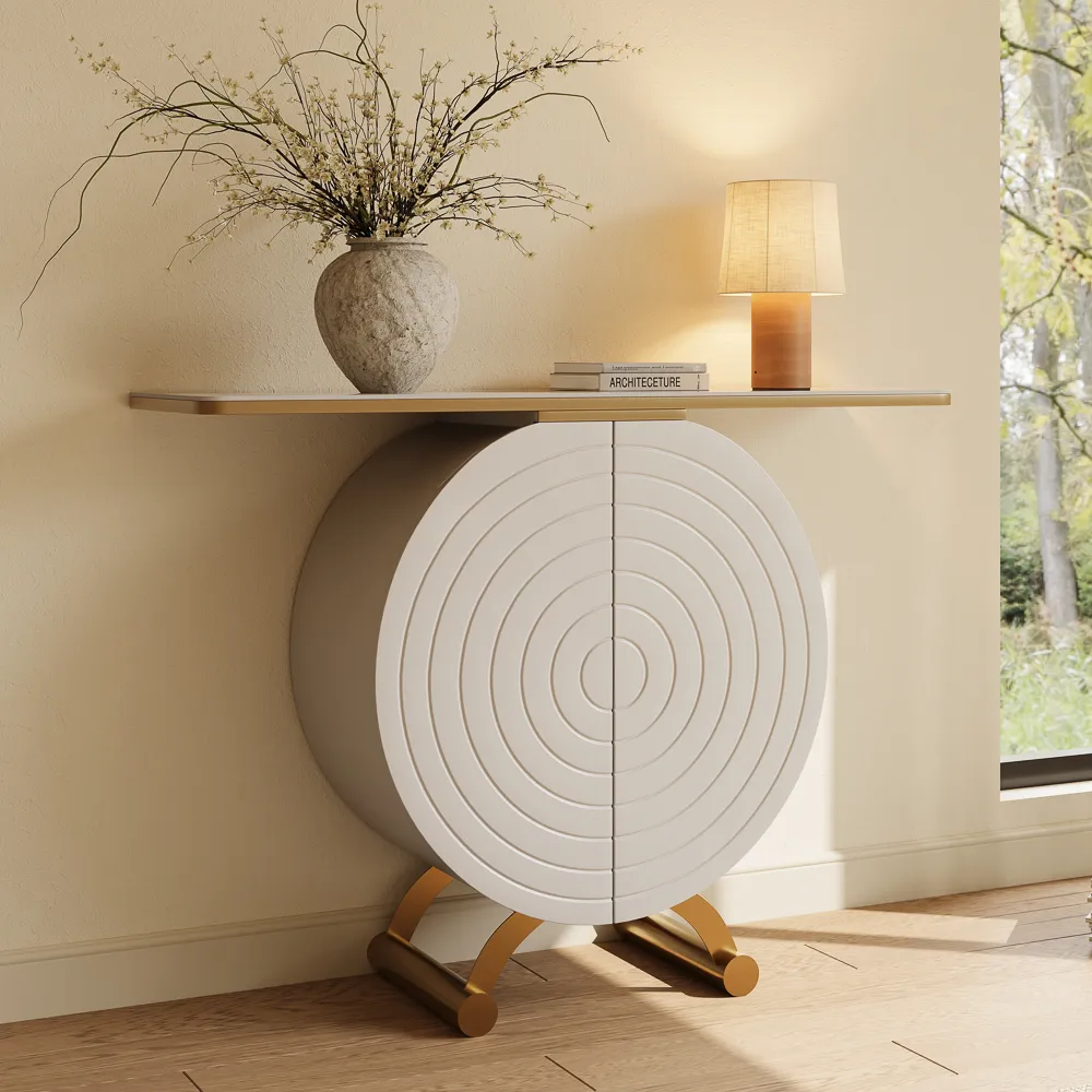 Modern Entryway Table with Storage Modern Entryway Table with Storage