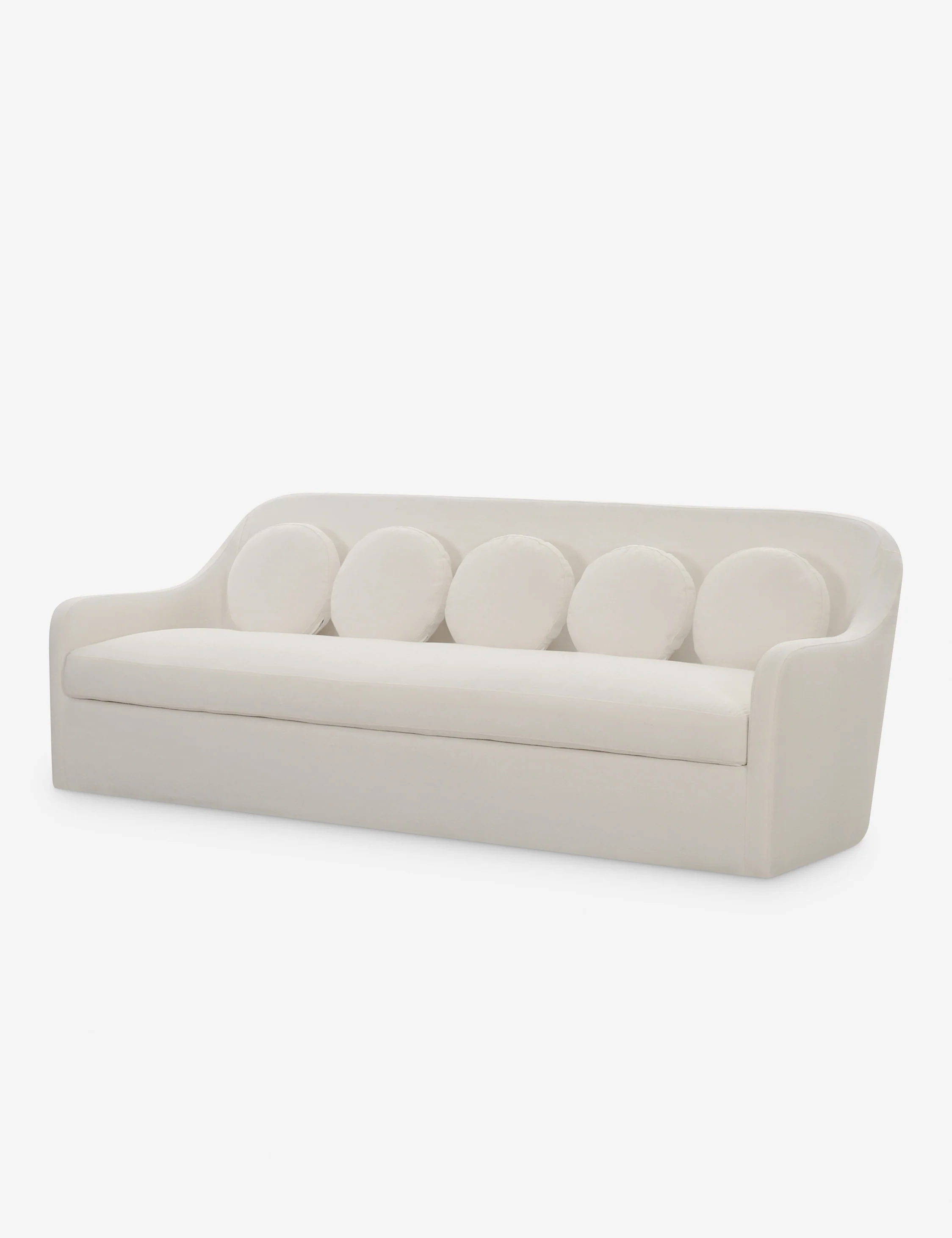 White Fabric Sofa White Fabric Sofa