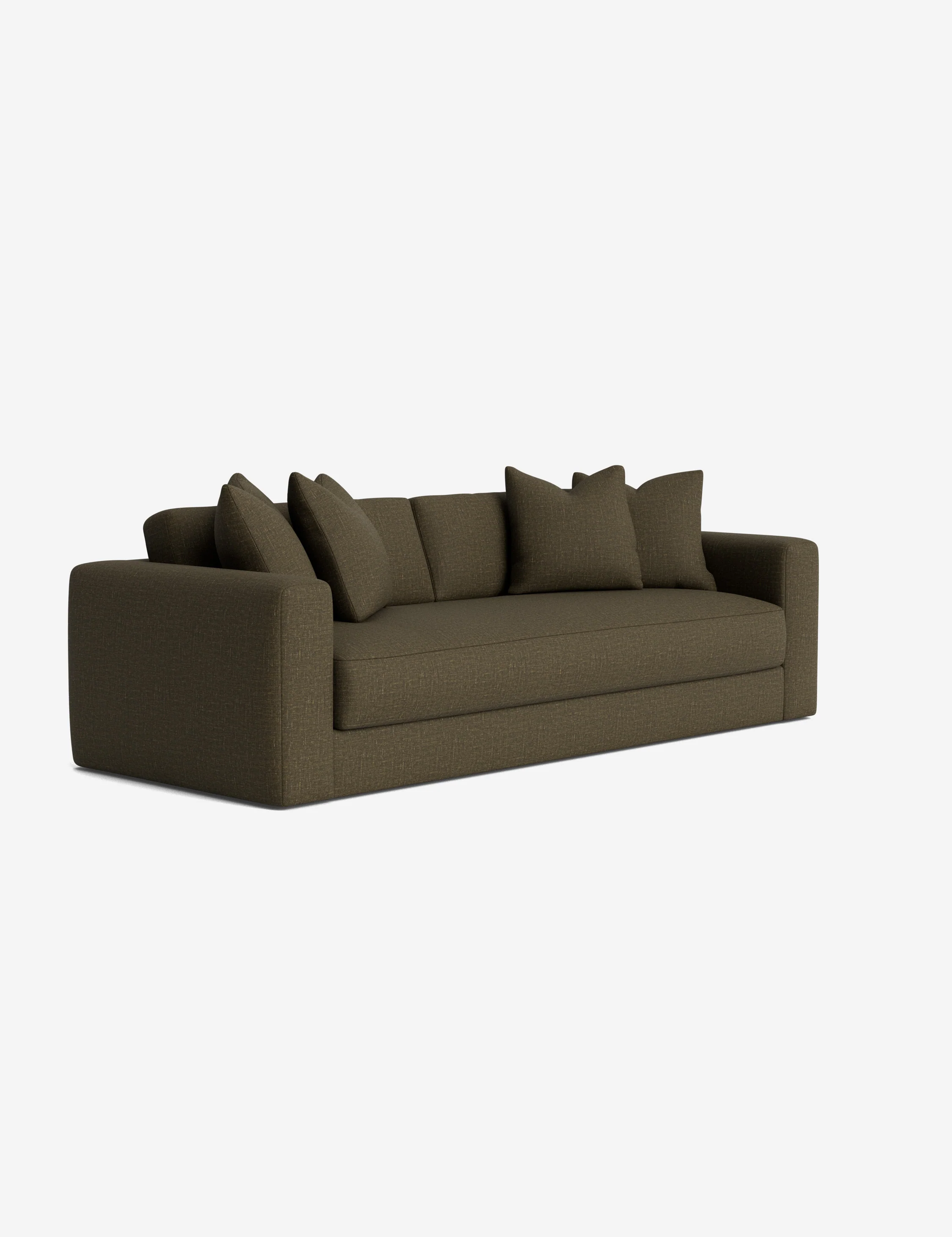 Olive Linen Sofa Olive Linen Sofa