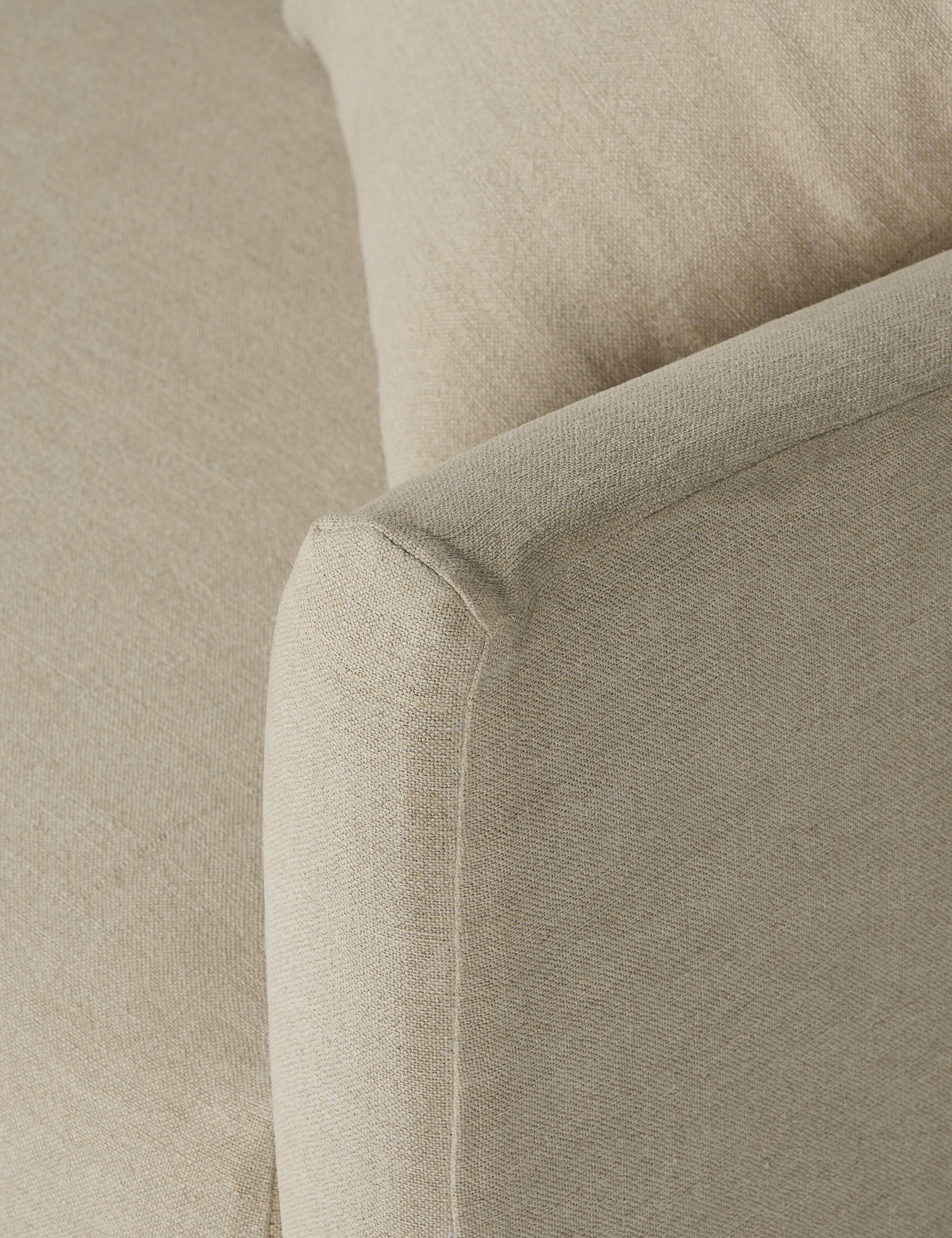 Dune-colored Linen Sofa Dune-colored Linen Sofa