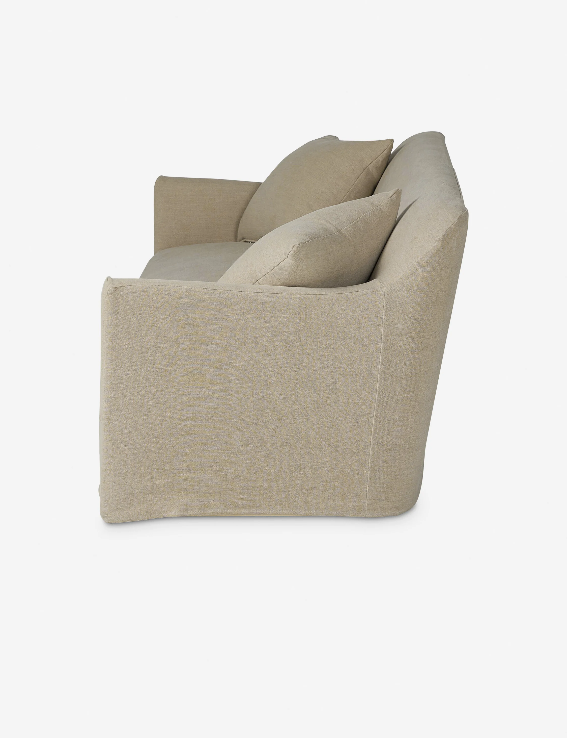 Dune-colored Linen Sofa Dune-colored Linen Sofa