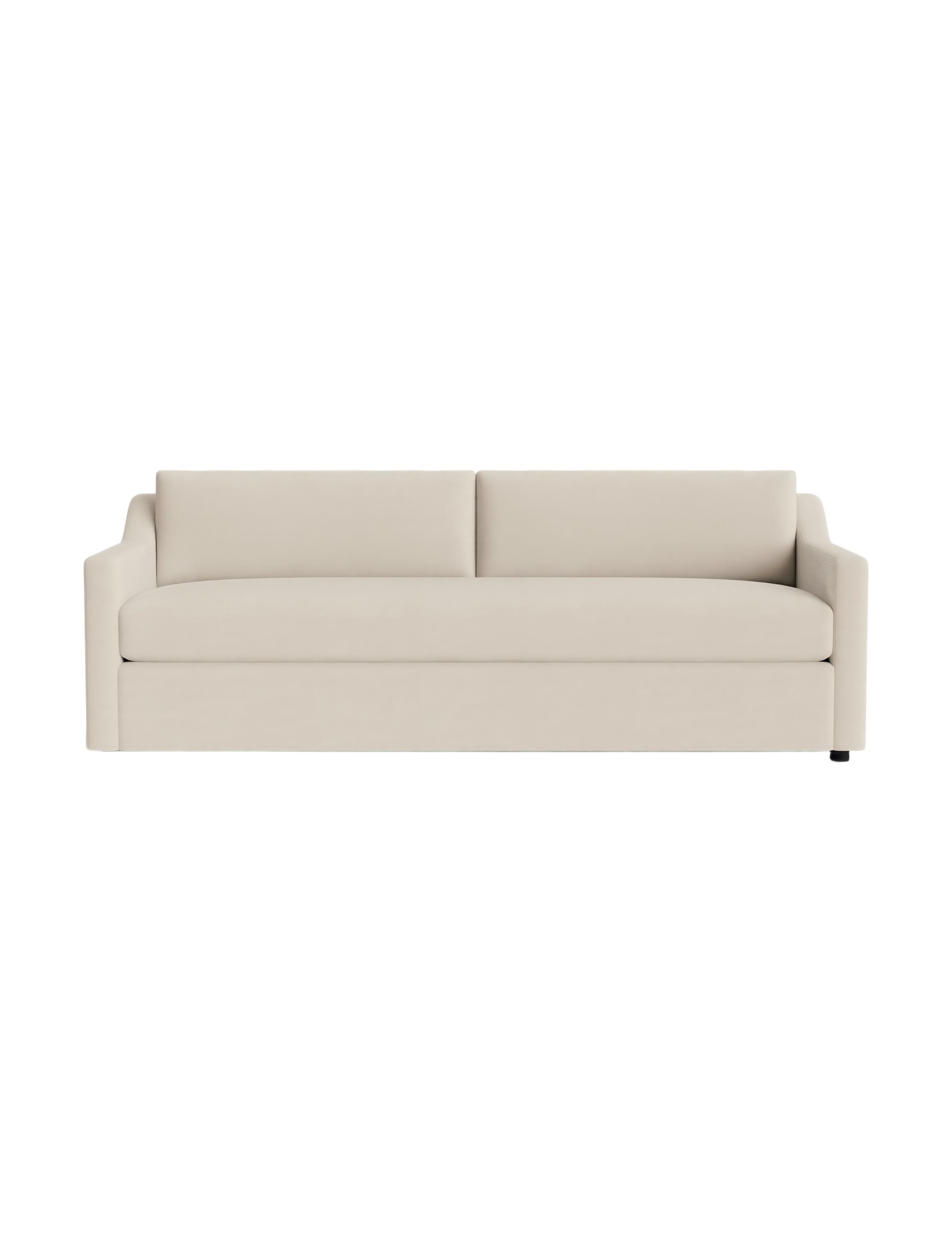 Cream-colored Fabric Sofa Cream-colored Fabric Sofa